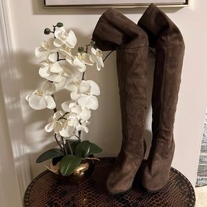 Charlotte Russe Brown Heeled Boots